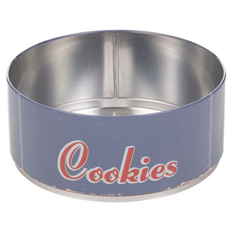 metal cookies round box|metal cookie tins with lids.